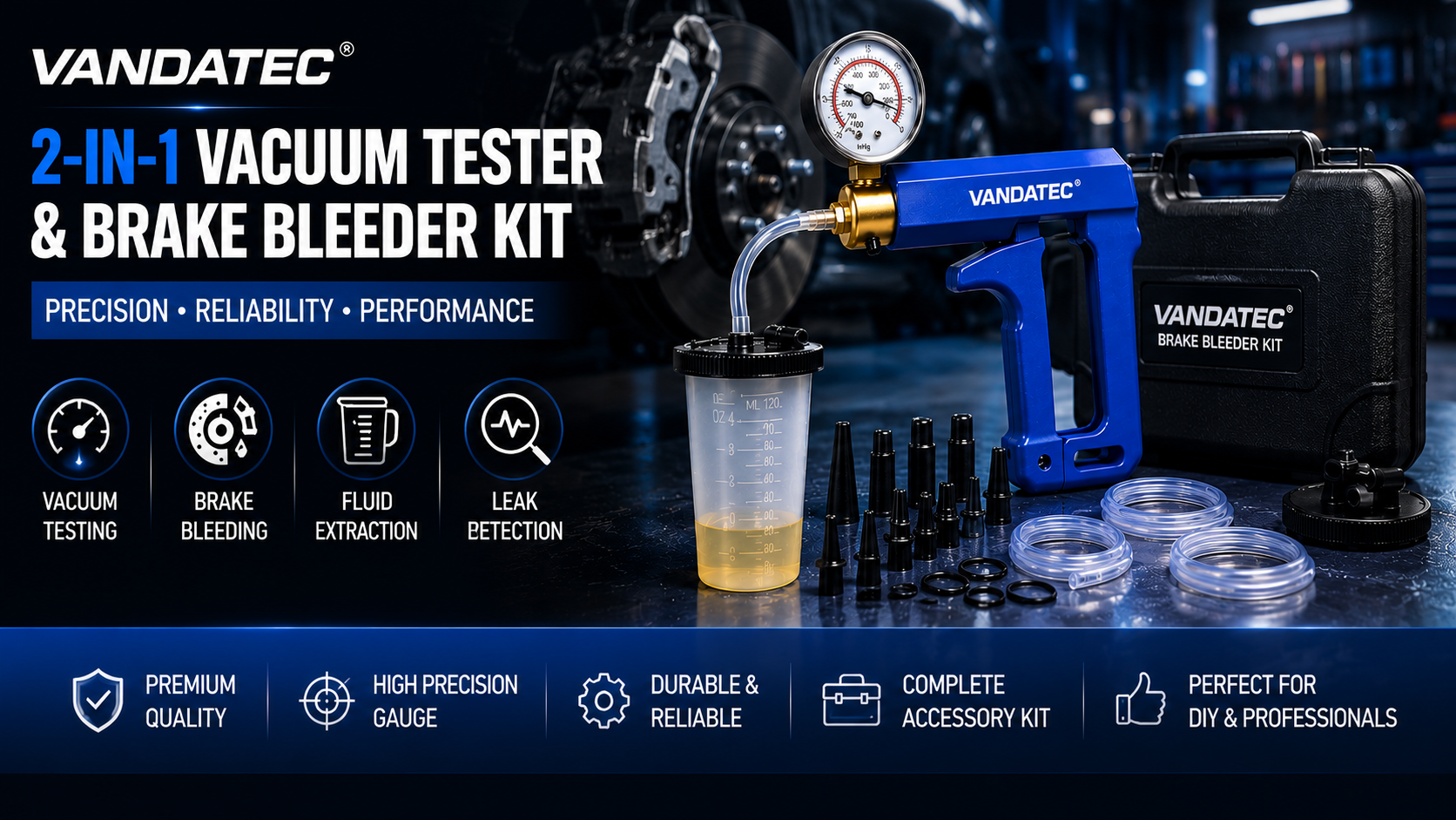 Coolant Vacuum Purge & Refill Kit